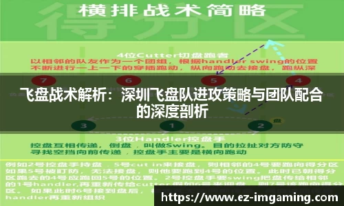 飞盘战术解析:深圳飞盘队进攻策略与团队配合的深度剖析